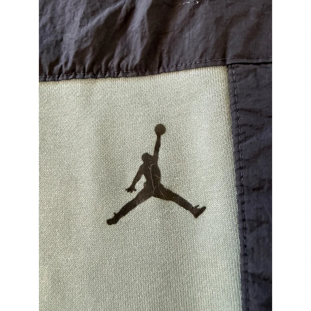 Jordan 23 Engineered Fleece Pants Men Large Green Black Joggers DC9632-387 Thick